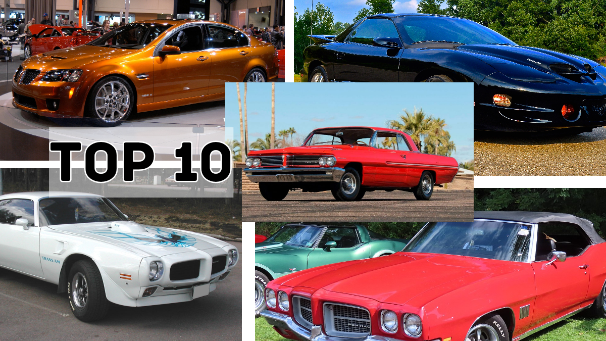 Top 10 Fastest Pontiacs: A Hidden Need For Speed