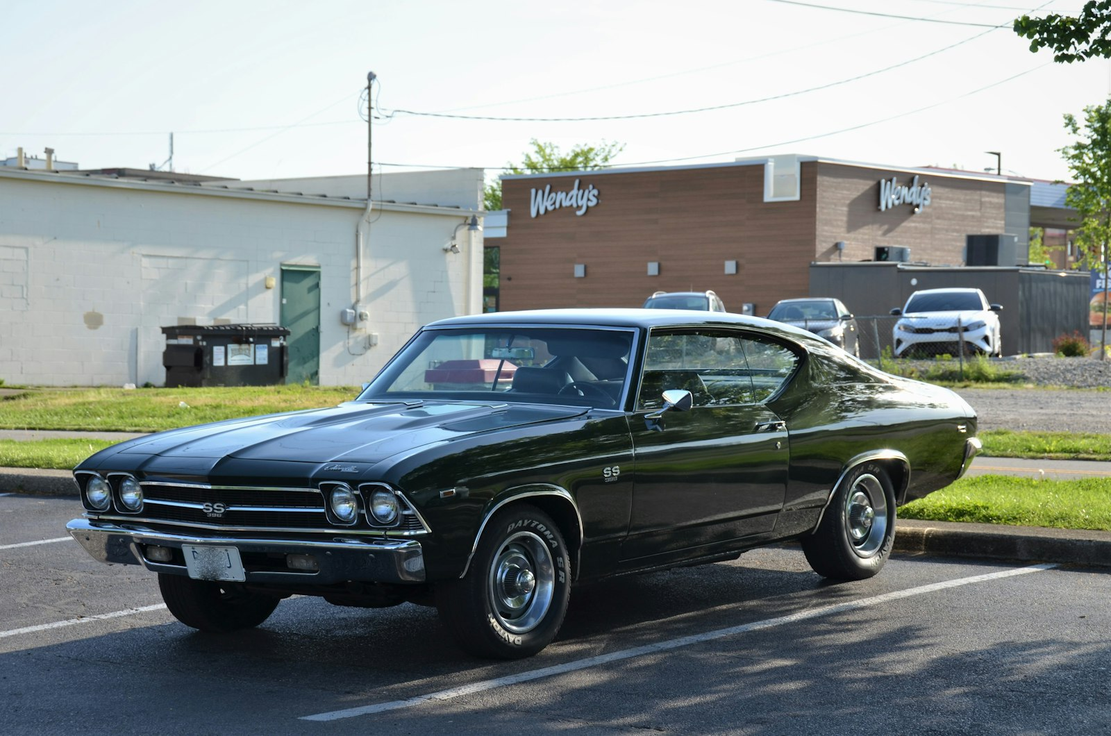 1969 Chevrolet Chevelle SS 396 classic muscle car parked outdoors